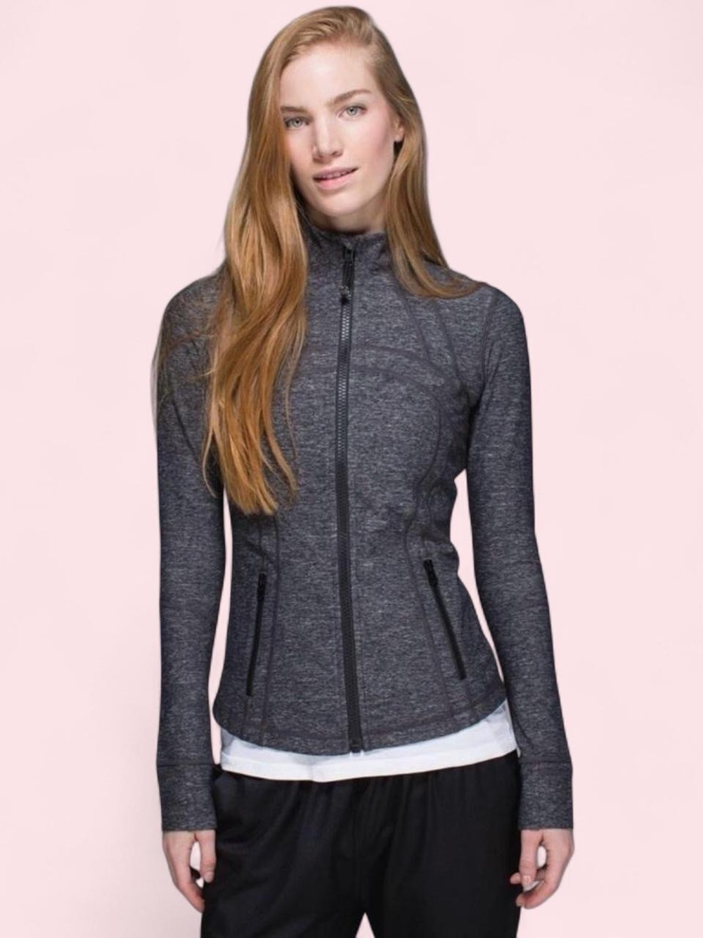 lululemon Charcoal Heather Define Jacket
